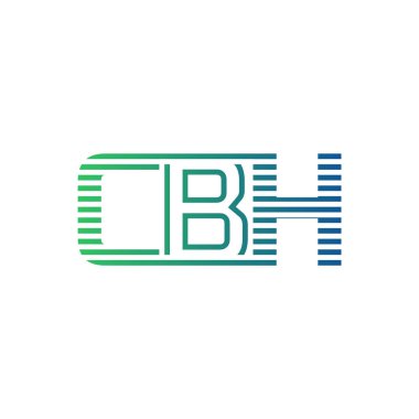 Modern CBH Logo Tasarımı. İş Kimliği İçin CBH Minimalist, Profesyonel ve Çok Yönlü Markalaştırma Simgesi