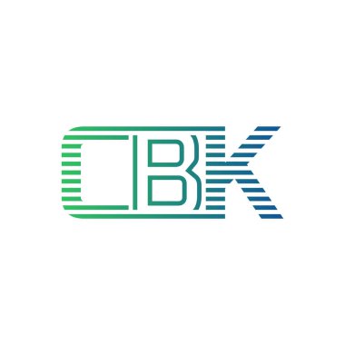 Modern CBK Logo Tasarımı. İş Kimliği için CBK Minimalist, Profesyonel ve Çok Yönlü Markalaştırma Simgesi