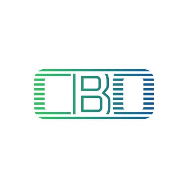 Modern CBO Logo Tasarımı. İş Kimliği için CBO Minimalist, Profesyonel ve Çok Yönlü Markalaştırma Simgesi