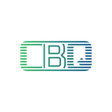 Modern CBQ Logo Tasarımı. İş Kimliği için CBQ Minimalist, Profesyonel ve Çok Yönlü Markalaştırma Simgesi