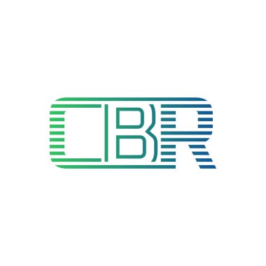 Modern CBR Logo Tasarımı. İş Kimliği için CBR Minimalist, Profesyonel ve Çok Yönlü Markalaştırma Simgesi