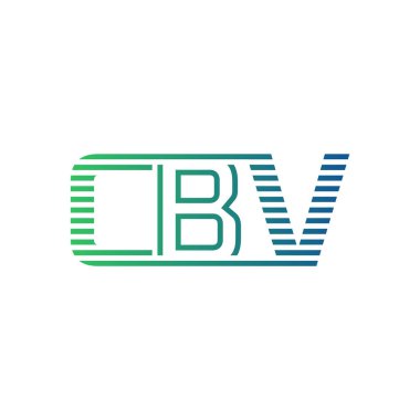 Modern CBV Logo Tasarımı. İş Kimliği için CBV Minimalist, Profesyonel ve Çok Yönlü Markalaştırma Simgesi