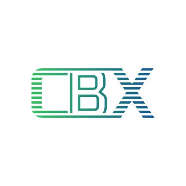 Modern CBX Logo Tasarımı. İş Kimliği için CBX Minimalist, Profesyonel ve Çok Yönlü Markalaştırma Simgesi