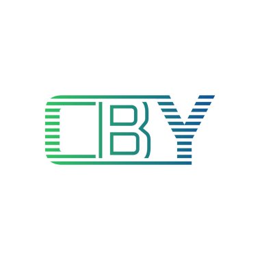 Modern CBY Logo Tasarımı. İş Kimliği için CBY Minimalist, Profesyonel ve Çok Yönlü Markalaştırma Simgesi