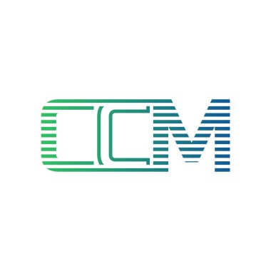 Modern CCM Logo Tasarımı. CCM Minimalist, Profesyonel ve İş Kimliği için Çok Yönlü Markalaştırma Simgesi