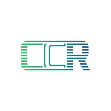 Modern CCR Logo Tasarımı. Zarf CCR Minimalist, Profesyonel ve İş Kimliği için Çok Yönlü Markalaştırma Simgesi