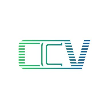 Modern CCV Logo Tasarımı. Zarf CCV Minimalist, Profesyonel ve İş Kimliği için Çok Yönlü Markalaştırma Simgesi