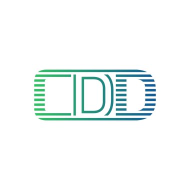 Modern CDD Logo Tasarımı. Harf CDD Minimalist, Profesyonel ve İş Kimliği için Çok Yönlü Markalaştırma Simgesi