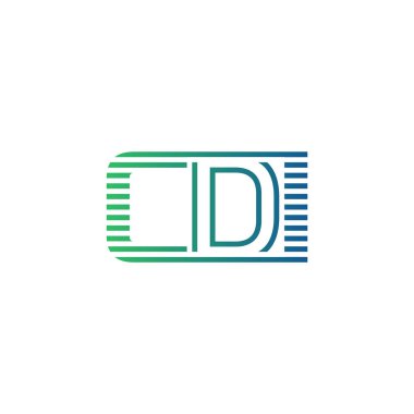 Modern CDI Logo Tasarımı. CDI Minimalist, Profesyonel ve İş Kimliği için Çok Yönlü Markalaştırma Simgesi