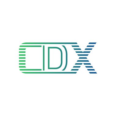 Modern CDX Logo Tasarımı. CDX Harfi İş Kimliği Minimalist, Profesyonel ve Çok Yönlü Markalaştırma Simgesi