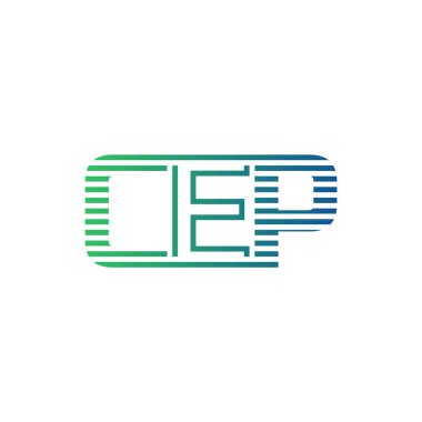 Modern CEP Logo Tasarımı. CEP Minimalist, Profesyonel ve İşletme Kimliği İçin Çok Yönlü Markalaştırma Simgesi