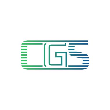 Modern CGS Logo Tasarımı. İş Kimliği için CGS Minimalist, Profesyonel ve Çok Yönlü Markalaştırma Simgesi
