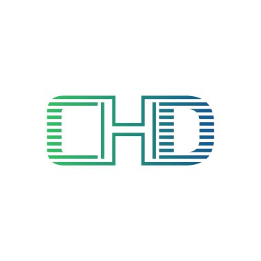 Modern CHD Logo Tasarımı. CHD Minimalist, Profesyonel ve Çok Yönlü İşletme Kimliği Simgesi