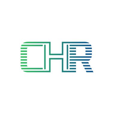 Modern CHR Logo Tasarımı. İş Kimliği için CHR Minimalist, Profesyonel ve Çok Yönlü Markalaştırma Simgesi