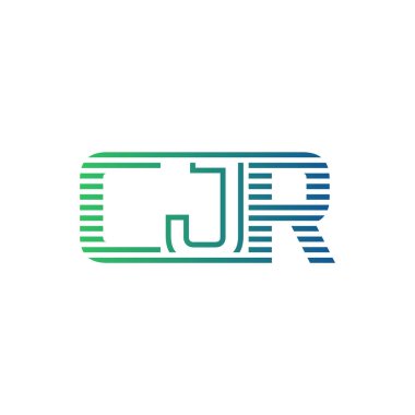 Modern CJR Logo Tasarımı. CJR Harfi Minimalist, Profesyonel ve İşletme Kimliği İçin Çok Yönlü Markalaşma Simgesi