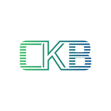 Modern CKB Logo Tasarımı. İş Kimliği için CKB Minimalist, Profesyonel ve Çok Yönlü Markalaştırma Simgesi