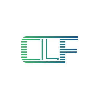Modern CLF Logo Tasarımı. İş Kimliği için CLF Minimalist, Profesyonel ve Çok Yönlü Markalaştırma Simgesi