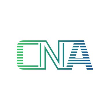Modern CNA Logo Tasarımı. İş Kimliği için CNA Minimalist, Profesyonel ve Çok Yönlü Markalaştırma Simgesi