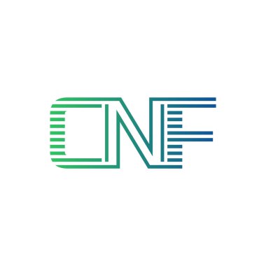 Modern CNF Logo Tasarımı. CNF Minimalist, Profesyonel ve Çok Yönlü İşletme Kimliği Simgesi