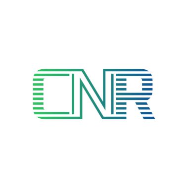 Modern CNR Logo Tasarımı. CNR Minimalist, Profesyonel ve İşletme Kimliği İçin Çok Yönlü Markalaştırma Simgesi