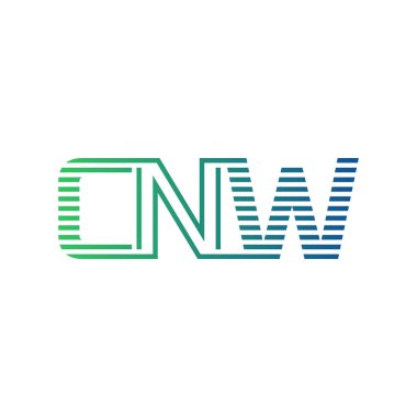 Modern CNW Logo Tasarımı. CNW Minimalist, Profesyonel ve Çok Yönlü İşletme Kimliği Simgesi