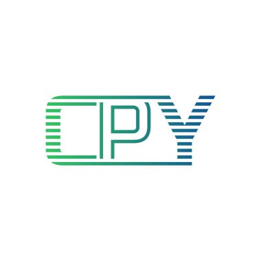 Modern CPY Logo Tasarımı. İşletme Kimliği İçin CPY Minimalist, Profesyonel ve Çok Yönlü Markalaştırma Simgesi