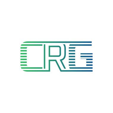 Modern CRG Logo Tasarımı. İş Kimliği için CRG Minimalist, Profesyonel ve Çok Yönlü Markalaştırma Simgesi