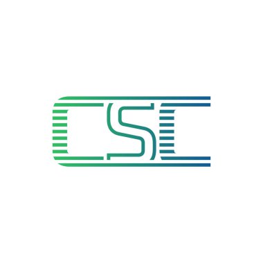 Modern CSC Logo Tasarımı. İş Kimliği için CSC Minimalist, Profesyonel ve Çok Yönlü Markalaştırma Simgesi