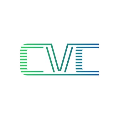 Modern CVC Logo Tasarımı. Harf CVC İş Kimliği Minimalist, Profesyonel ve Çok Yönlü Markalaştırma Simgesi