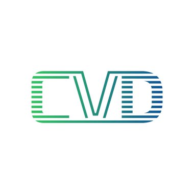 Modern CVD Logo Tasarımı. CVD Minimalist, Profesyonel ve Çok Yönlü İşletme Kimliği Simgesi
