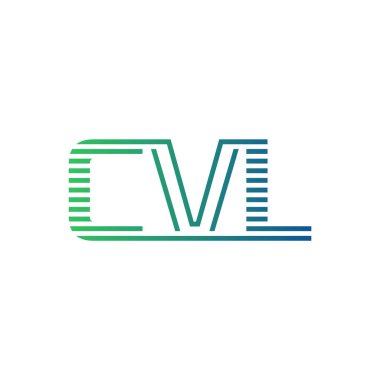 Modern CVL Logo Tasarımı. İş Kimliği için CVL Minimalist, Profesyonel ve Çok Yönlü Markalaştırma Simgesi