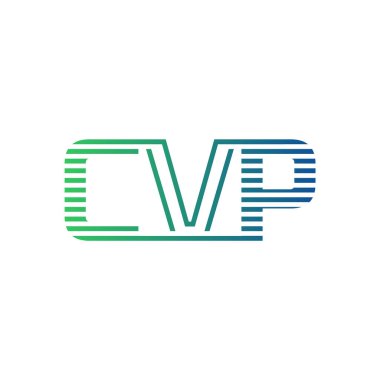 Modern CVP Logo Tasarımı. Harf CVP İşletme Kimliği Minimalist, Profesyonel ve Çok Yönlü Markalaştırma Simgesi