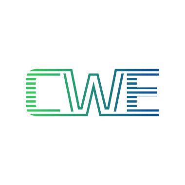 Modern CWE Logo Tasarımı. CWE Minimalist, Profesyonel ve İş Kimliği için Çok Yönlü Markalaştırma Simgesi