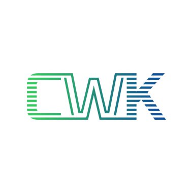 Modern CWK Logo Tasarımı. İş Kimliği için CWK Minimalist, Profesyonel ve Çok Yönlü Markalaştırma Simgesi