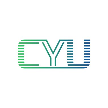Modern Cyu Logo Tasarımı. CYU Minimalist, Profesyonel ve Çok Yönlü İşletme Kimliği Simgesi