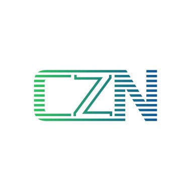 Modern CZN Logo Tasarımı. İş Kimliği için CZN Minimalist, Profesyonel ve Çok Yönlü Markalaştırma Simgesi