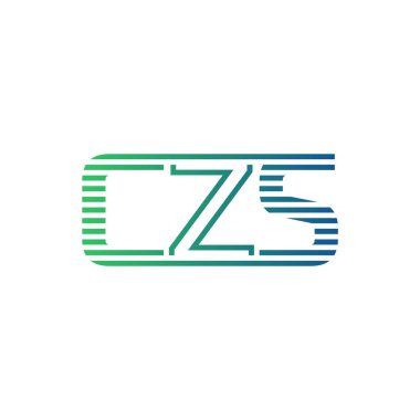 Modern CZS Logo Tasarımı. İş Kimliği için CZS Minimalist, Profesyonel ve Çok Yönlü Markalaştırma Simgesi