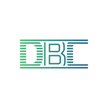 Modern DBC Logo Tasarımı. DBC Minimalist, Profesyonel ve Çok Yönlü İşletme Kimliği Simgesi