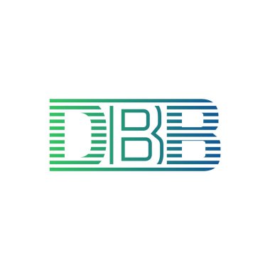 Modern DBB Logo Tasarımı. İş Kimliği için DBB Minimalist, Profesyonel ve Çok Yönlü Markalaştırma Simgesi