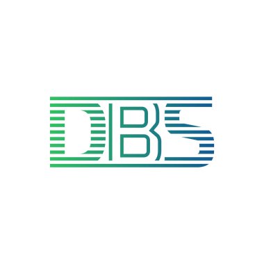 Modern DBS Logo Tasarımı. İş Kimliği için DBS Minimalist, Profesyonel ve Çok Yönlü Markalaştırma Simgesi