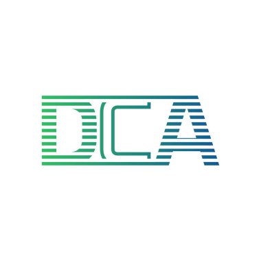 Modern DCA Logo Tasarımı. İş Kimliği için DCA Minimalist, Profesyonel ve Çok Yönlü Markalaştırma Simgesi