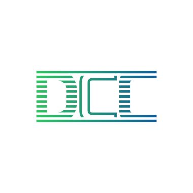 Modern DCC Logo Tasarımı. Harf DCC İş Kimliği Minimalist, Profesyonel ve Çok Yönlü Markalaştırma Simgesi