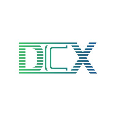 Modern DCX Logo Tasarımı. İş Kimliği için DCX Minimalist, Profesyonel ve Çok Yönlü Markalaştırma Simgesi