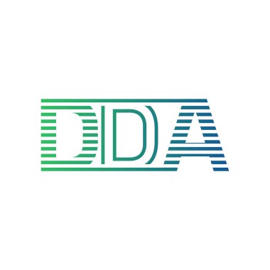 Modern DDA Logo Tasarımı. Harf DDA İş Kimliği Minimalist, Profesyonel ve Çok Yönlü Markalaştırma Simgesi