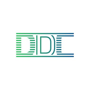 Modern DDC Logo Tasarımı. İş Kimliği için DDC Minimalist, Profesyonel ve Çok Yönlü Markalaştırma Simgesi