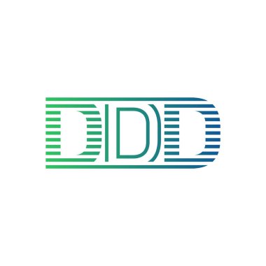 Modern DDD Logo Tasarımı. İş Kimliği için DDD Minimalist, Profesyonel ve Çok Yönlü Markalaştırma Simgesi