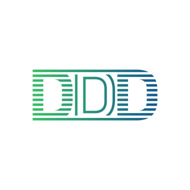 Modern DDD Logo Design. Letter DDD Minimalist, Professional, and Versatile Branding Icon for Business Identity clipart