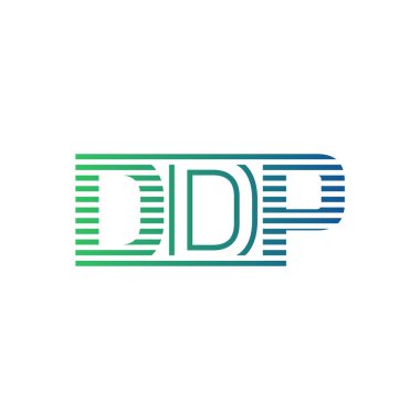 Modern DDP Logo Tasarımı. İş Kimliği için DDP Minimalist, Profesyonel ve Çok Yönlü Markalaştırma Simgesi