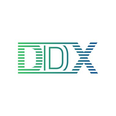 Modern DDX Logo Tasarımı. İş Kimliği için DDX Minimalist, Profesyonel ve Çok Yönlü Markalaştırma Simgesi