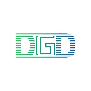 Modern DGD Logo Tasarımı. DGD Minimalist, Profesyonel ve İş Kimliği için Çok Yönlü Markalaştırma Simgesi